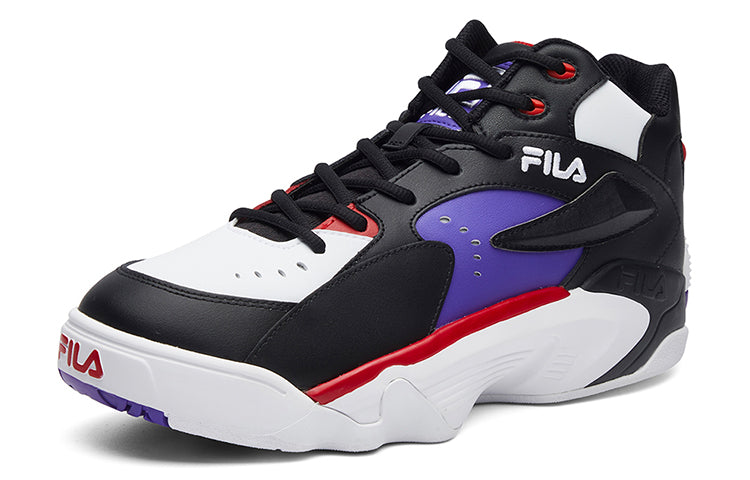 FILA Jamball Mid Sneakers 'Black Purple' F12M041216FFR