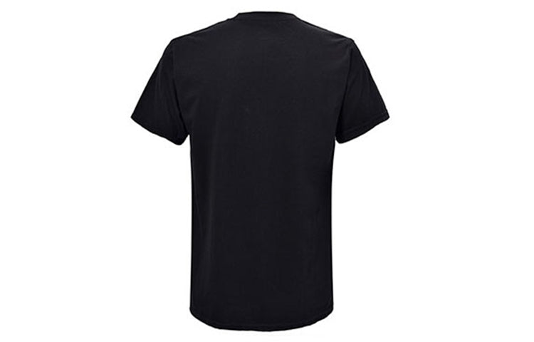 Mitchell & Ness NBA Series Chicago Bulls Printing Short Sleeve Couple Style Black MN13S27-CHI-BLACK