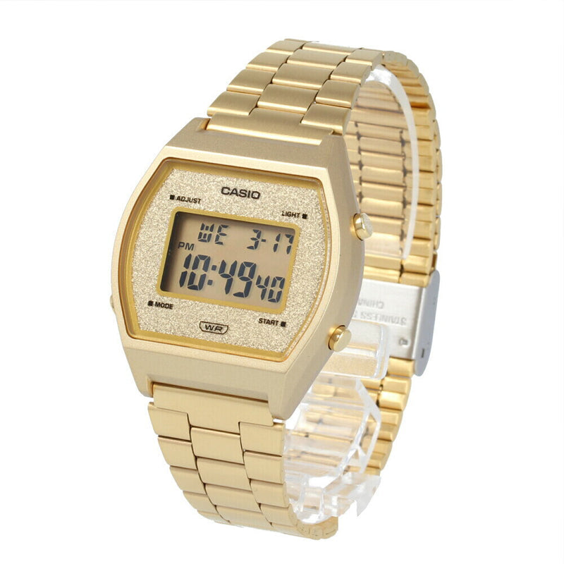 Casio Digital Watch 'Gold' B640WGG-9