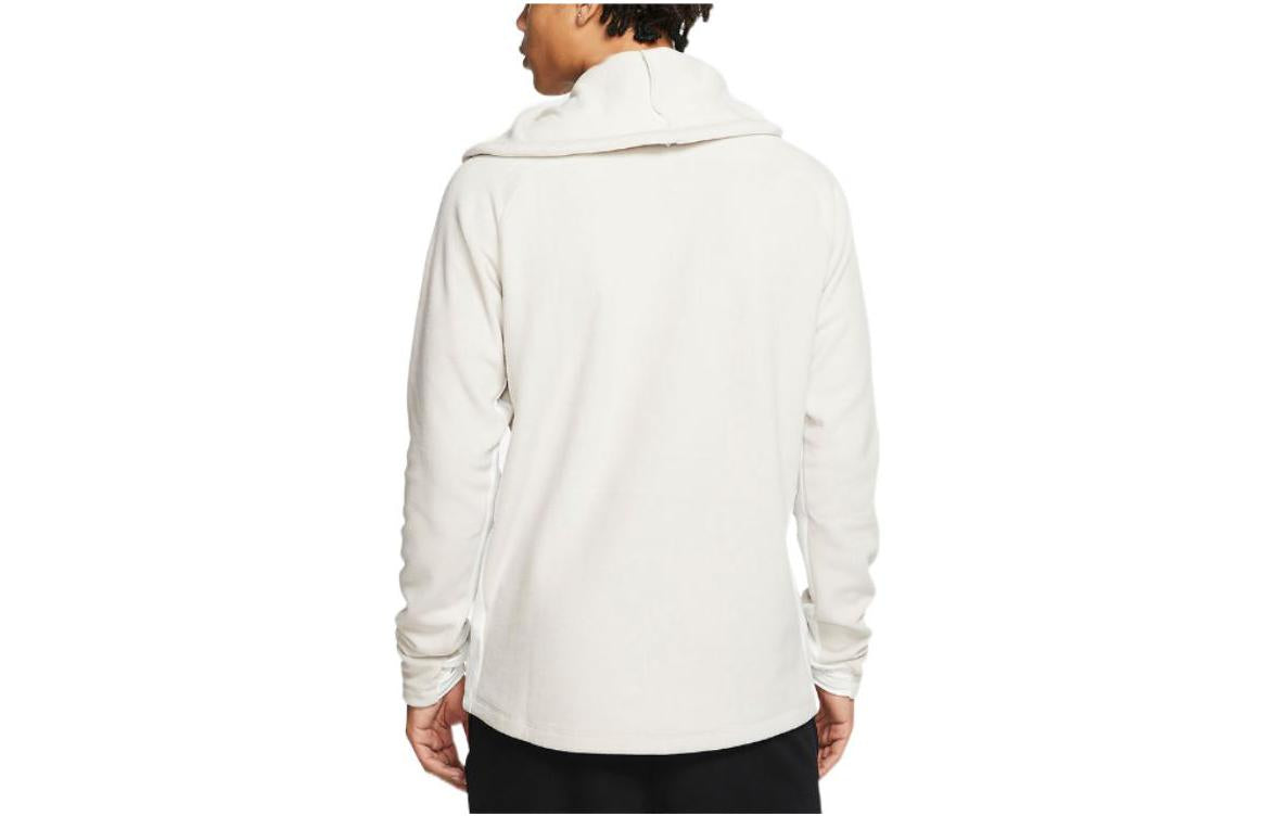 Nike FC Winter Drill Fleece 1/4Zip Jackets 'beige' AT6106-008