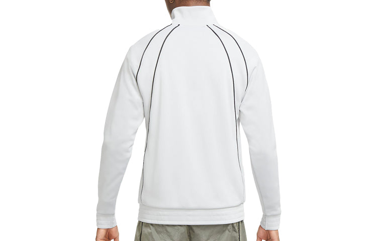 Air Jordan Stand Collar Athleisure Casual Sports Jacket Gray CU2182-077