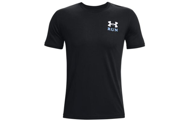 Under Armour Keep Run Graphic T-shirt 'Black' 1369405-001