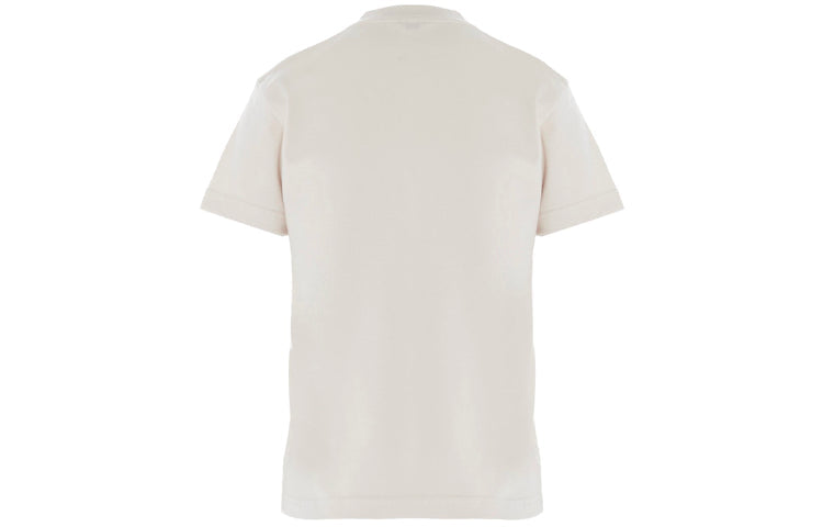 Balenciaga Logo Round-neck Tee Grey/White 612964TJVD99054