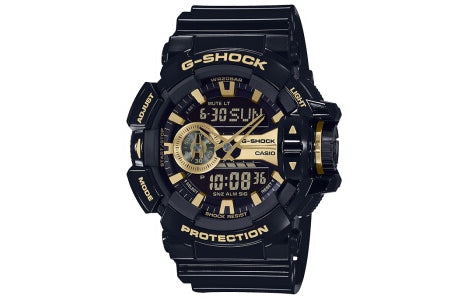 CASIO G-Shock Analog-Digital 'Black Gold' GA-400GBX