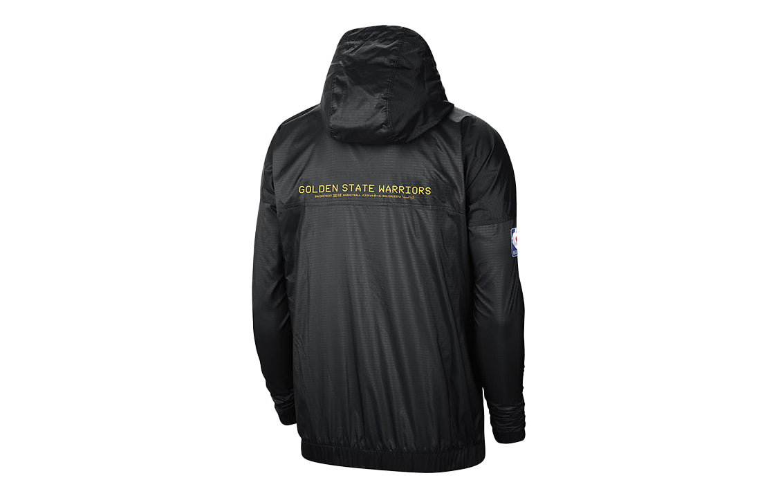 Nike Warriors Courtside Lightweight Jacket Logo Black CN0088-010