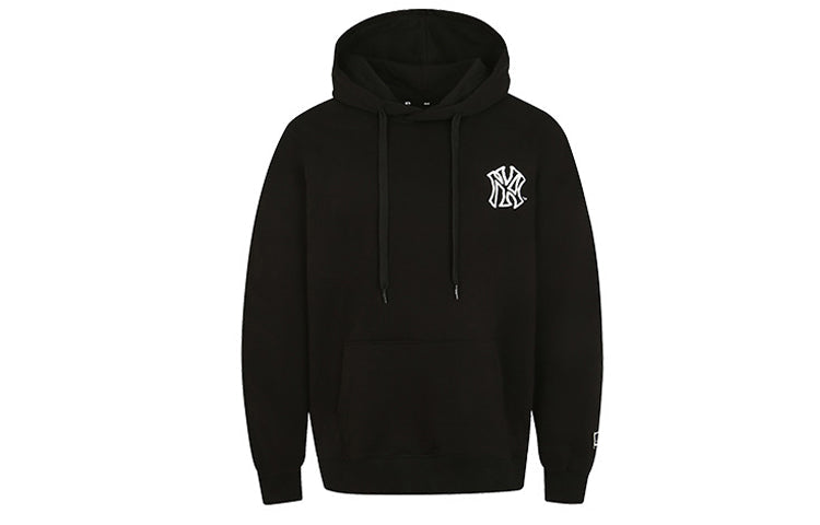 MLB PLAY Hooded Graffiti Printing Long-Sleeve Fleece Unisex Black 31HD07011-50L