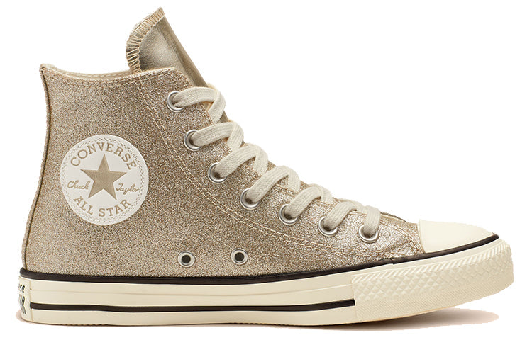 (WMNS) Converse Chuck Taylor All Star Shiny Metal High Top Gold 564851C