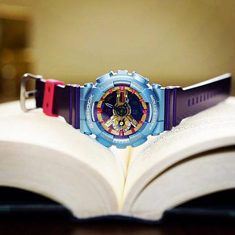 CASIO G-Shock Analog-Digital 'Blue Purple' GMA-S110HC-6A