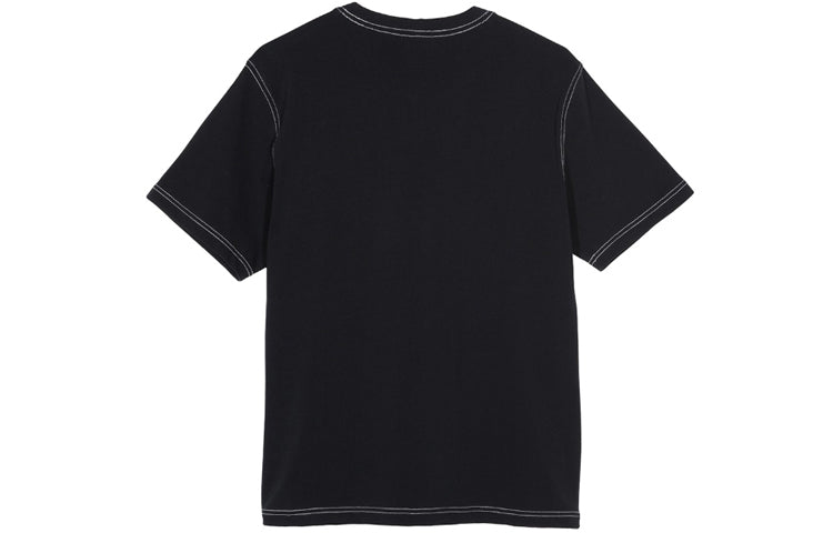 Stussy Stock Pocket Crew Short Sleeve Unisex Black 1140146