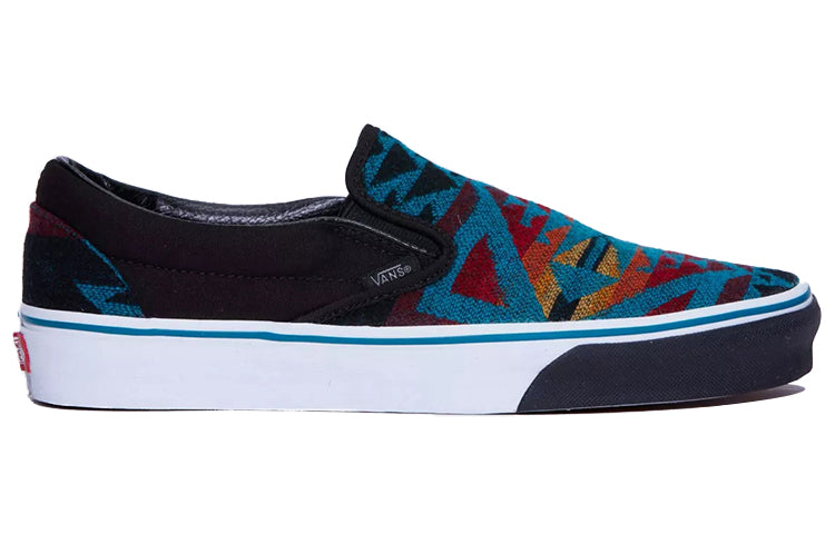 Vans All Nations Skate Jam x Slip-On 'Blue Black' VN0A4U38BLK