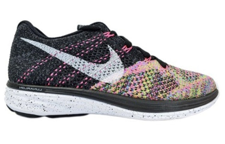 (WMNS) Nike Flyknit Lunar 3 'Pink Pow' 698182-003