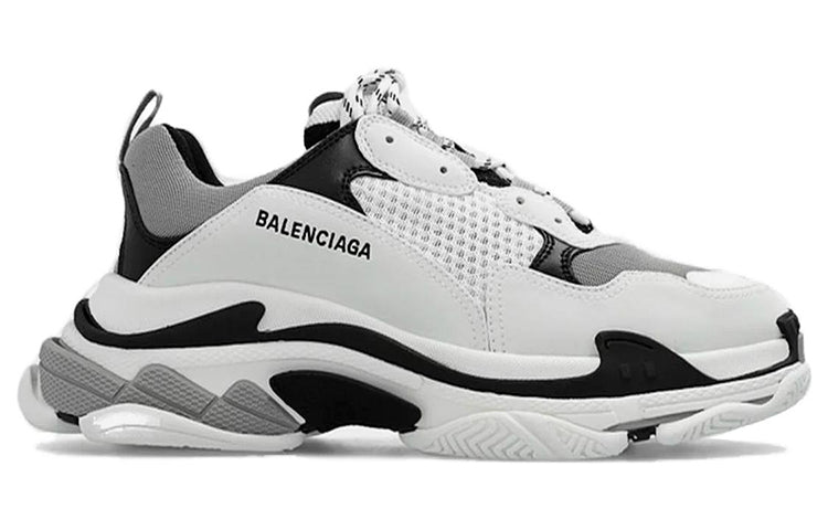 (WMNS) Balenciaga Triple S 'White Grey' 524039W2FW51112