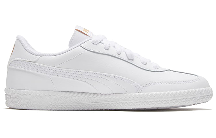 PUMA Astro Cup L White/Gold Low Casual Board Shoes 364585-03