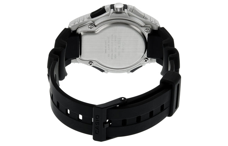Men's CASIO STANDARD Series Classic Multifunction Watch Mens Silver Analog/Digital Combo WS-300-1B2021