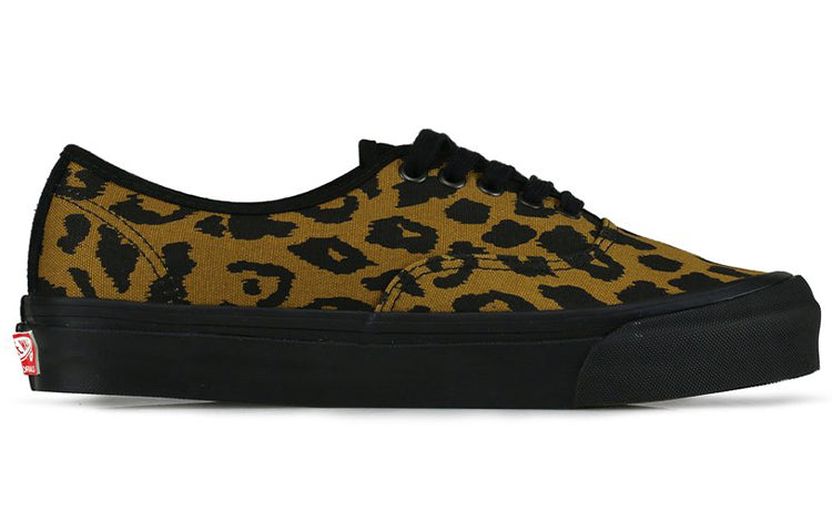 Vans Authentic LX Canvas Suede 'Leopard Black' VN000UDDU9M