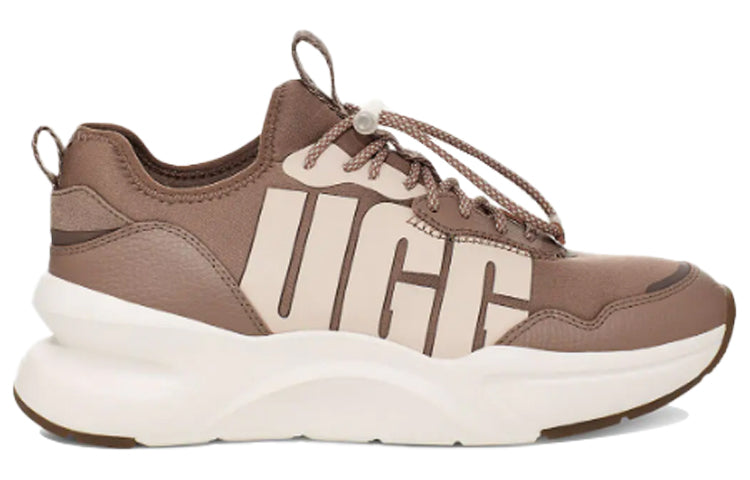 (WMNS) UGG La Daze Sports Shoe Brown White 1114494-CMRGN