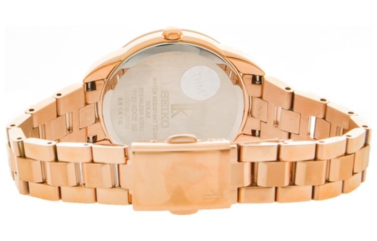 SEIKO Lukia Series Waterproof Quartz Gold/Black SUT366J1