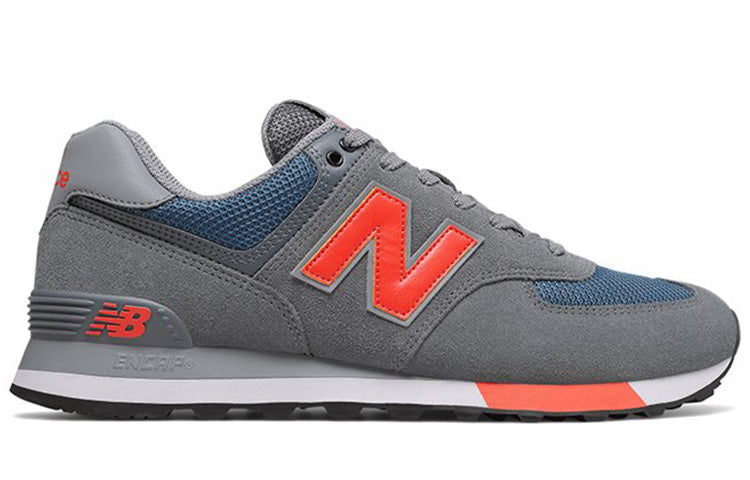 New Balance 574 Series Grey/Orange ML574NFO