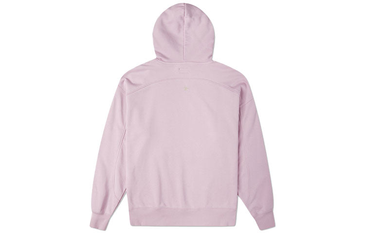 (WMNS) Converse Star Chevron Pocket Hoodie Asia Sizing 'Pink' 10023083-A02