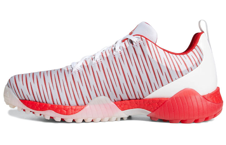 adidas Codechaos Golf Shoes White/Red FU7493