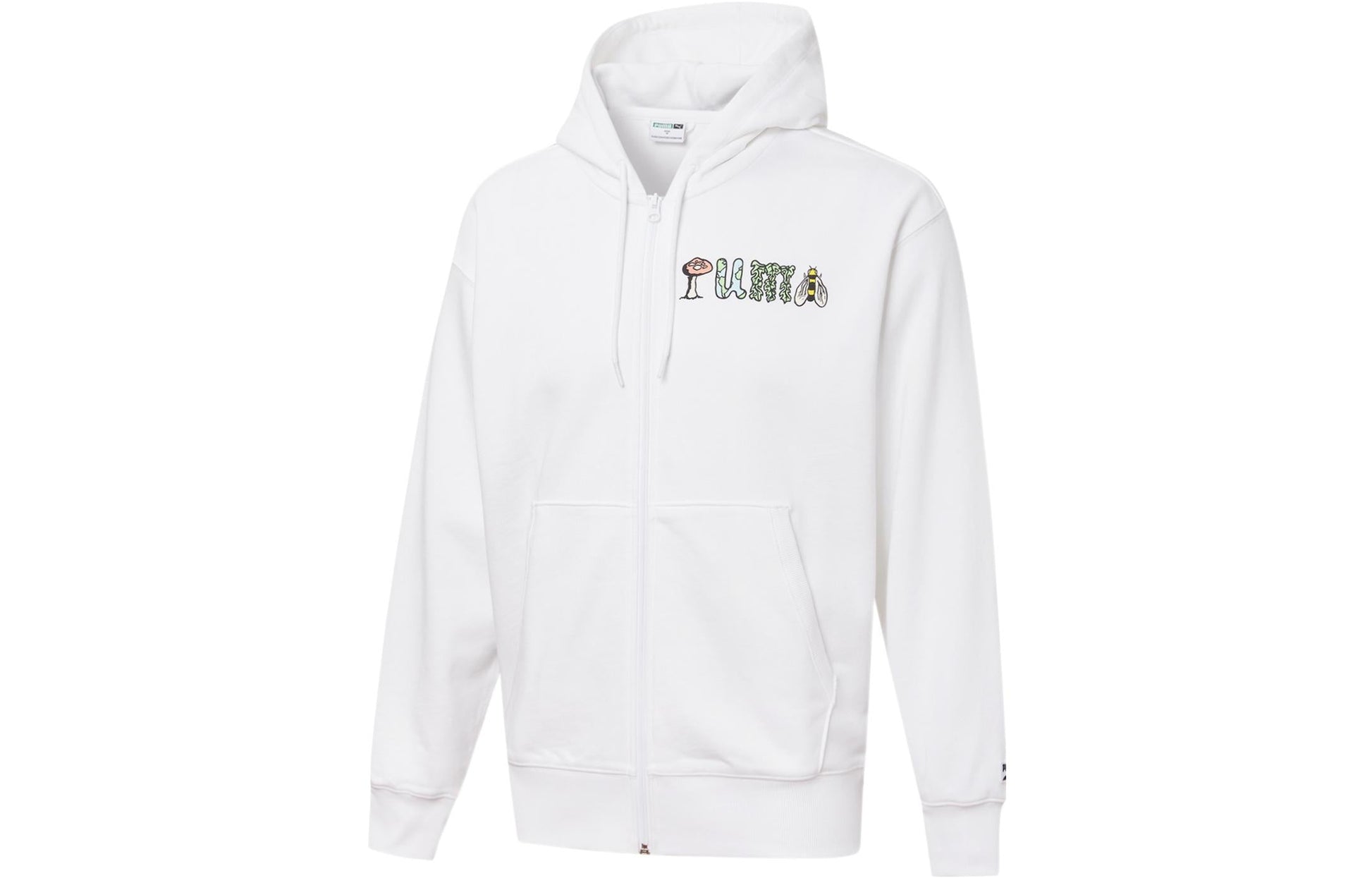 PUMA Downtown Graphic FZ Jacket White 535178-02