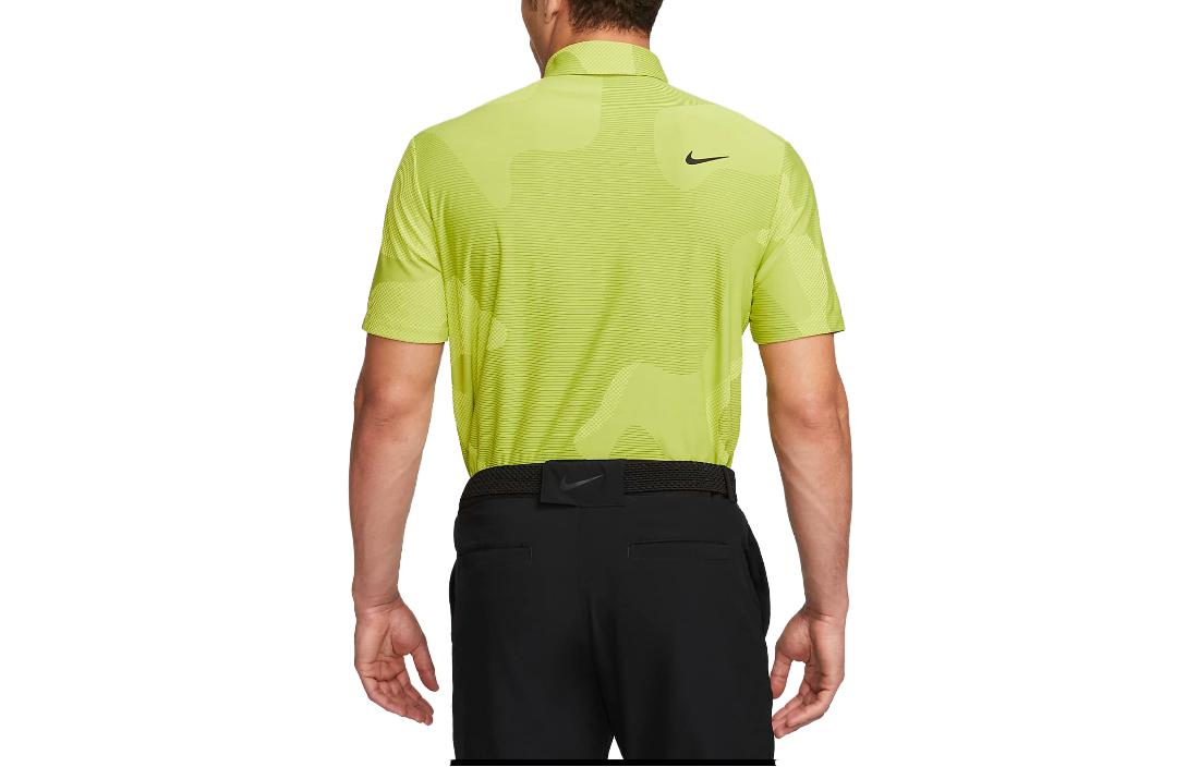 Nike Golf Dri-Fit ADV Tour Camo Shirt 'Pear' DR5312-377