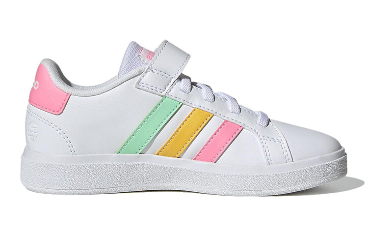 (GS) adidas Grand Court 2.0 'White Multi-Color' HP8913