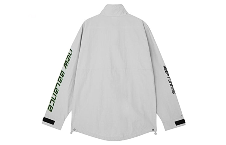 New Balance Keep Running Sweatshirt Asia Sizing 'White' AMJ03321-LAN