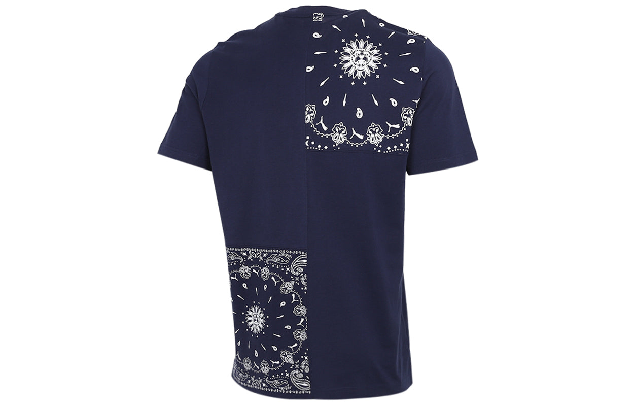 PUMA Ob Patchwork T-Shirt 'Navy' 532656-06