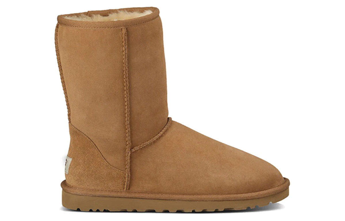 (WMNS) UGG Classic Short Snow Boots Brown 'Chestnut Brown' 5825-CHE