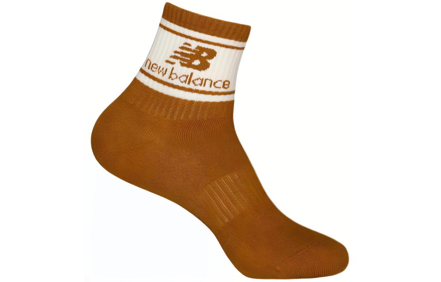 New Balance NB Logo Socks 'Beige' LAS34409-BEI