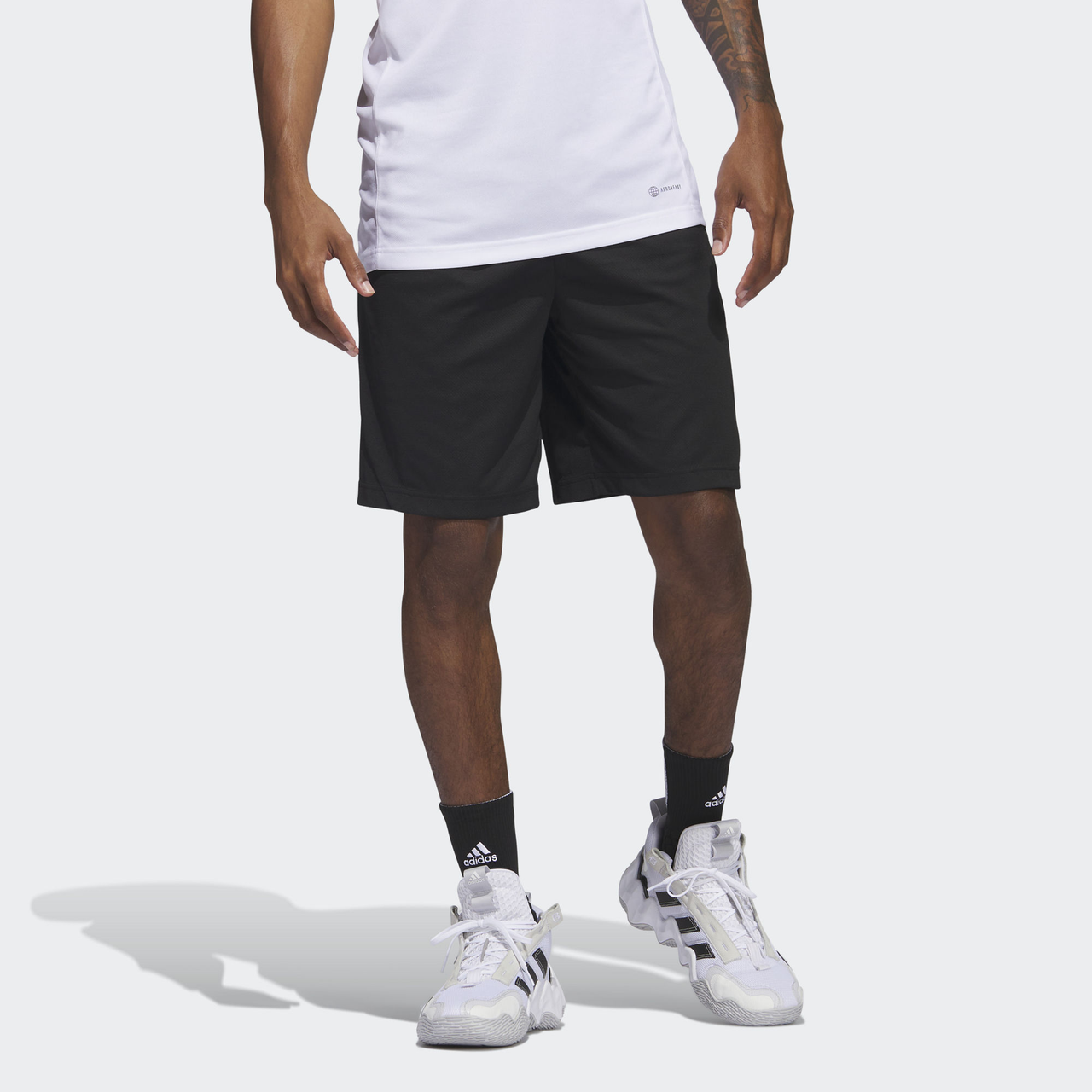 adidas Basketball Badge of Sport Shorts 'Black' IC2444