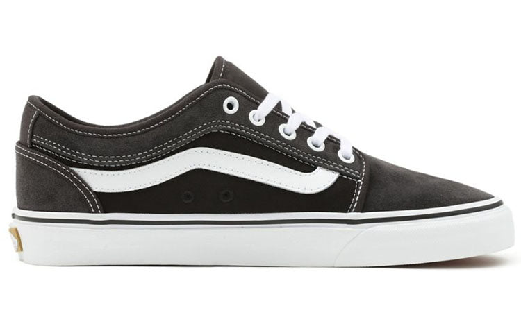 Vans Unisex Twill Chukka Low Sidestripe Sneakers Black VN0A5KQZ84E