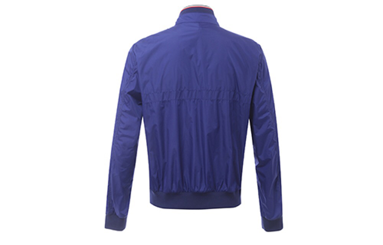 Men's Moncler Stand Collar Blue Jacket 0914168805-68352-758