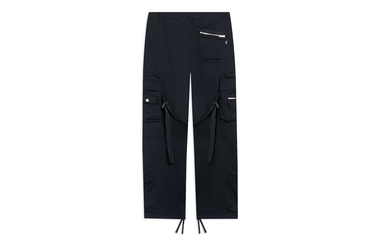 Li-Ning Skateboarding Graphic Loose Fit Cargo Pants 'Black' AKXT043-1