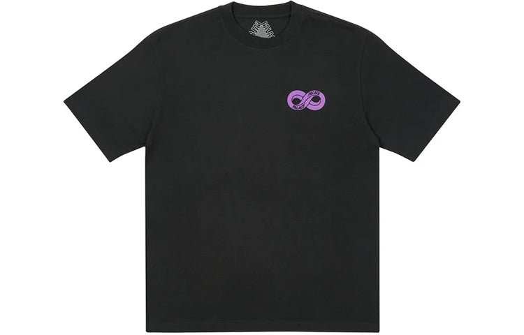 PALACE x INFINITY Unisex Logo Loose Round-Neck Black P20TS038