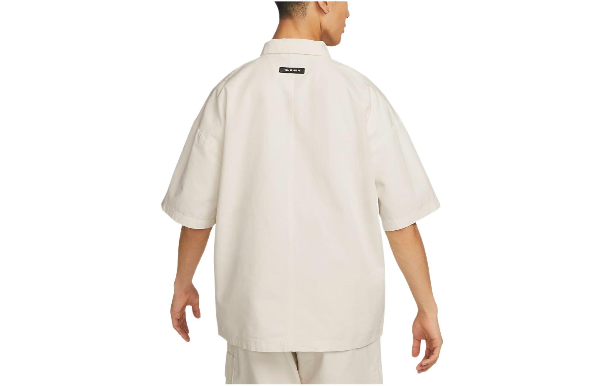 Nike Sportswear Air Woven Over-Shirt Top 'Cream' DX7869-133