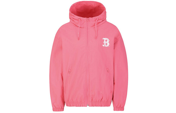 MLB Unisex LIKE Series Windblocker Jacket Pink/Red 31JP09031-43P
