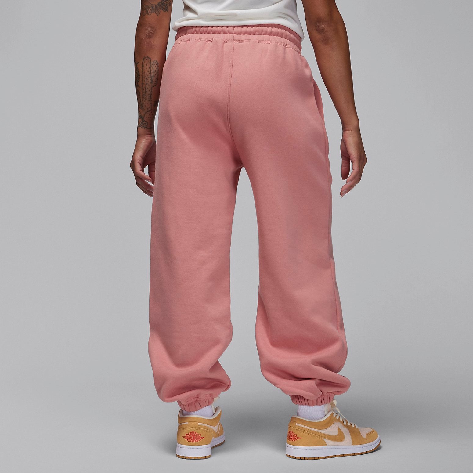 (WMNS) Air Jordan Flight Pants 'Red Stardust' FB5114-618