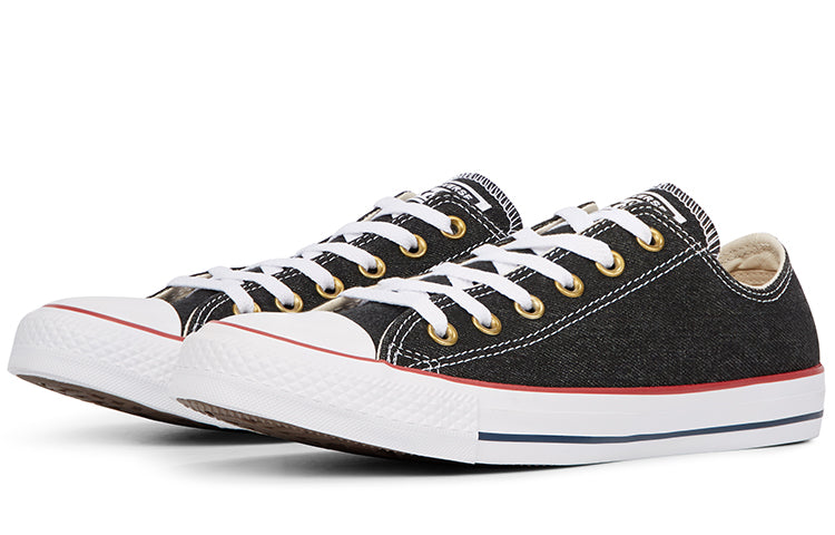 Converse Chuck Taylor All Star Washed Denim Low-Top 'Black' 163958C