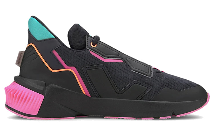 (WMNS) PUMA First Mile x Provoke XT 'Black Luminous Pink' 194110-01