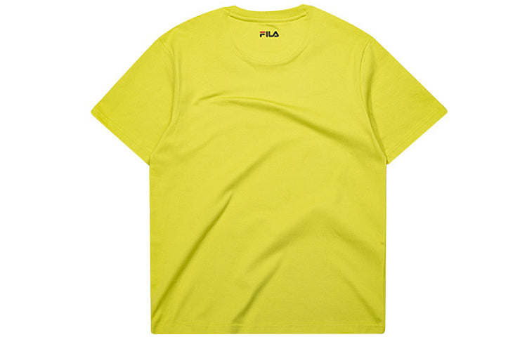 FILA FUSION Contrast Color Stitching Tennis Casual Yellow T11M031108F-LG