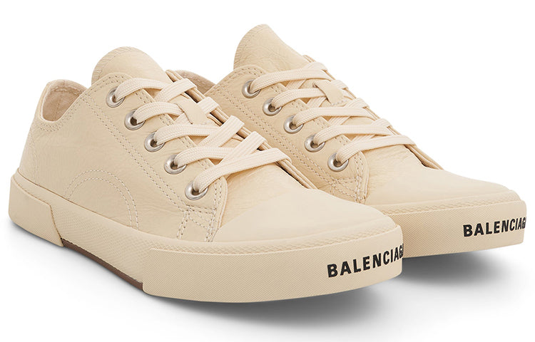 (WMNS) Balenciaga Paris Low Top Sneakers 'White Cotton and White Rubber' 688757W3RCB9090