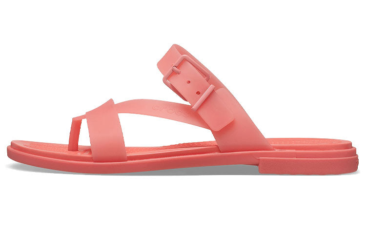 (WMNS) Crocs Tulum Slides 'Translucent Orange' 207173-6SL