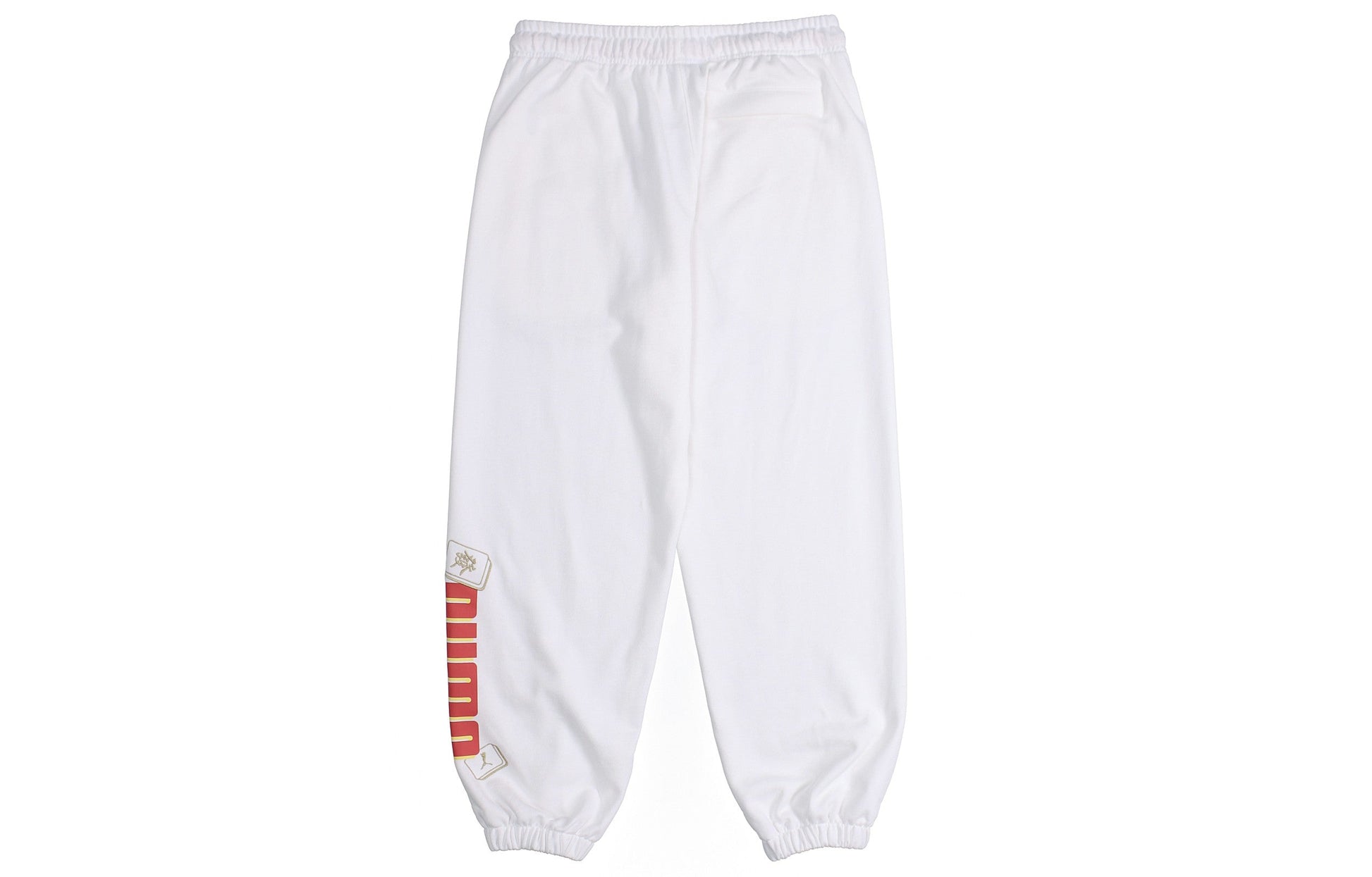 PUMA YOTOX Sweatpants 'White Red' 531296-02