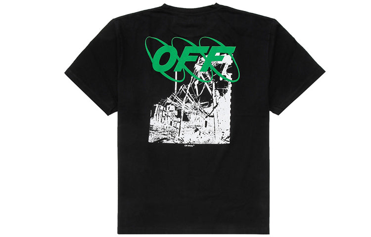 Off-White Ruined Factory Short Sleeve Oversize OMAA038F191850131001