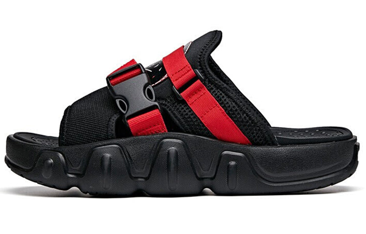 ANTA Casual Slides 'Black Red' 112038515-6