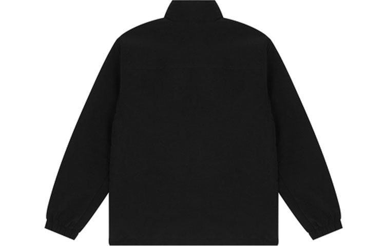New Balance Fleece Lined Stay Warm Woven Sports Jacket Black AMJ21357-BK