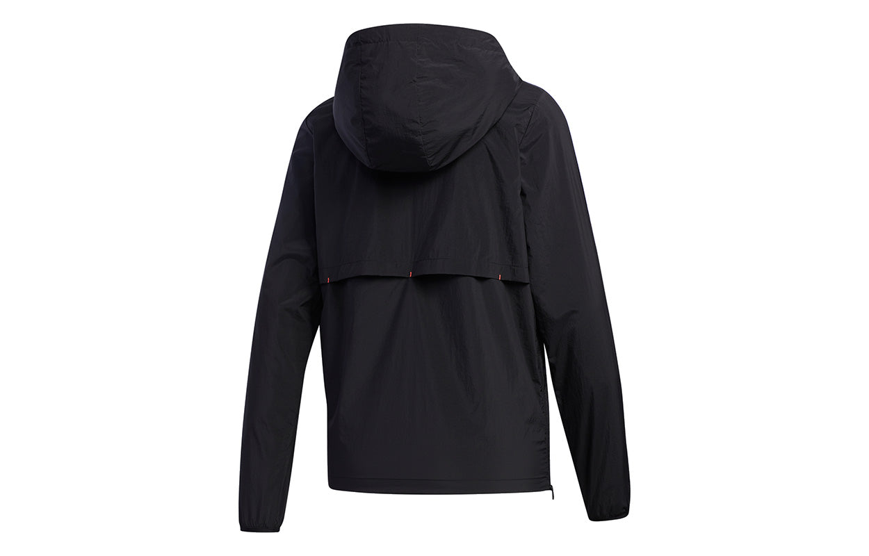 (WMNS) adidas Must Haves Windbreaker - Black GF0188