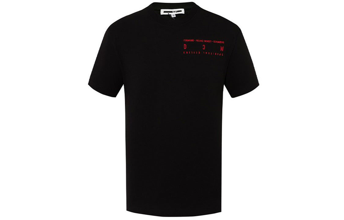 Alexander McQueen Letter Printing Male Black 291571-R0T24-1000
